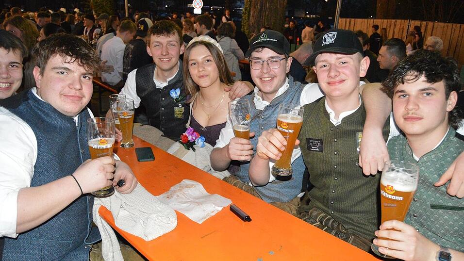 Viele Landshuter feierten am Freitag auf der Dult.&nbsp;