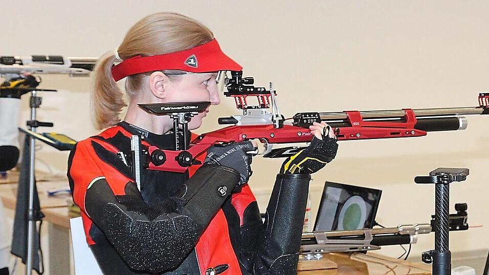 Martina Tristl wurde bei der Deutschen Meisterschaft viertbeste Sch&uuml;tzin mit dem Luftgewehr.