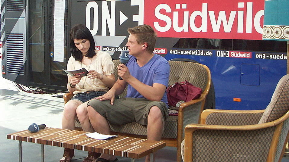 Blick hinter die Kulissen bei on3-südwild. (Foto: Meike Weinzierl) Blick hinter die Kulissen bei on3-südwild. (Foto: Meike Weinzierl)