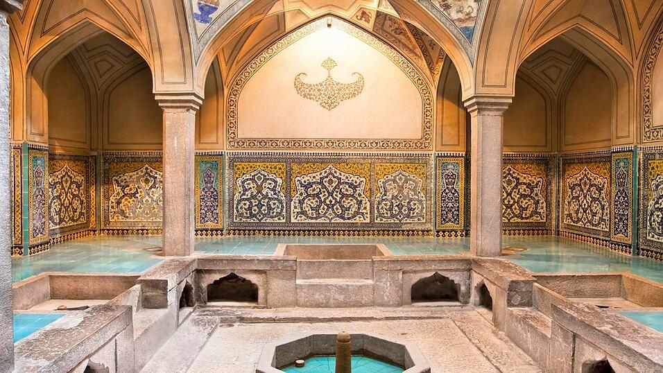 Das Dampfbad aka 'der tropische Regenwald'.