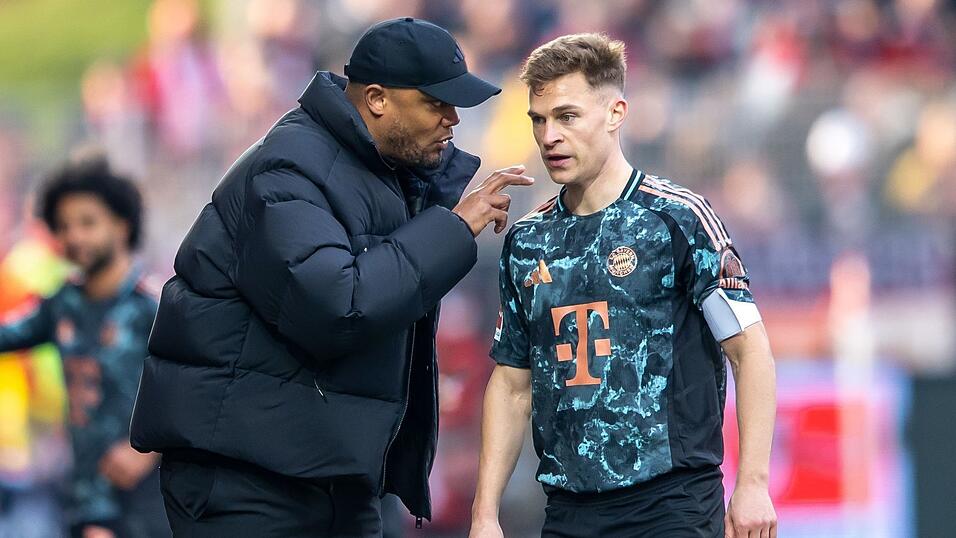 Trainer Kompany kann auch in der kommenden Saison weiter auf Anf&uuml;hrer Kimmich setzen.