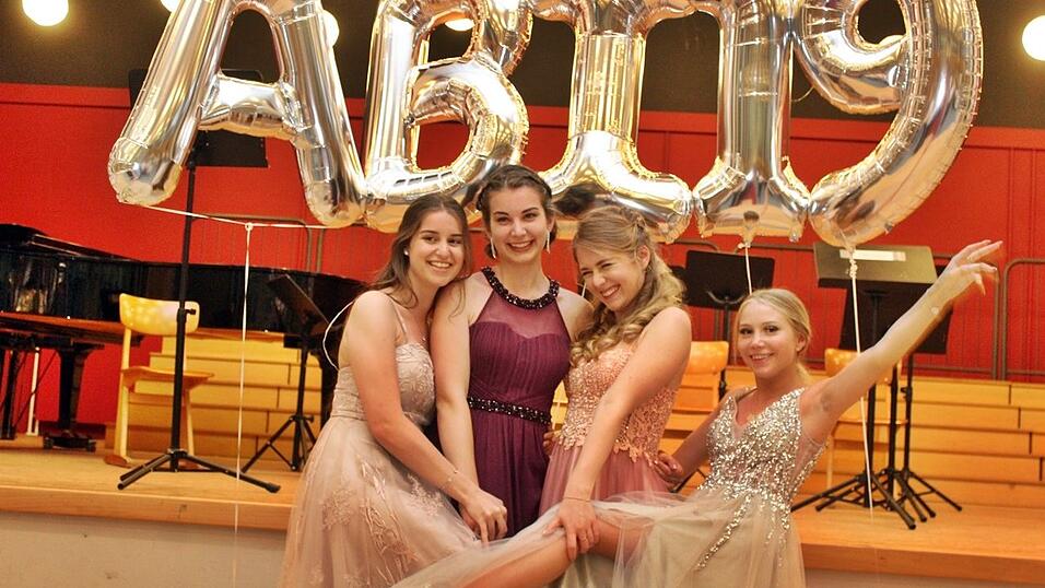 Beste Stimmung auf der Abifeier des Gymnasiums Seligenthal.