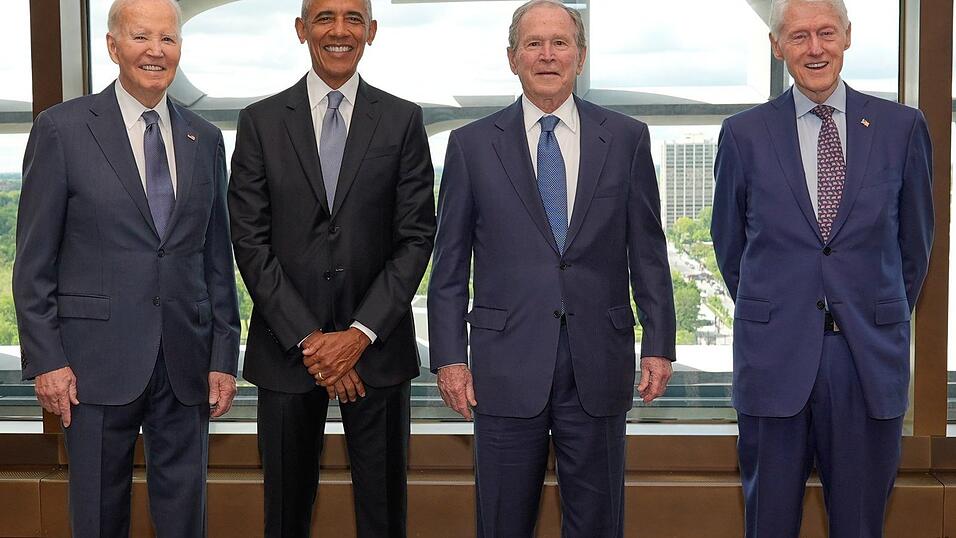 Die Zeit vor Trump - ehemalige US-Präsidenten (Archivbild). Die Zeit vor Trump - ehemalige US-Präsidenten (Archivbild).