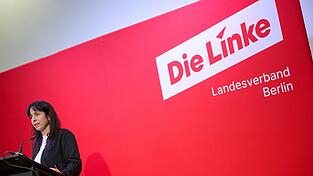 Die Spitzenkandidatin und Fraktionsvorsitzende der Berliner Linken, Elif Eralp, will neue Regierende Bürgermeisterin werden. (Archivbild) Die Spitzenkandidatin und Fraktionsvorsitzende der Berliner Linken, Elif Eralp, will neue Regierende Bürgermeisterin werden. (Archivbild)