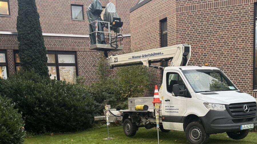 Die mehrt&auml;gigen Dreharbeiten im Haus waren durchaus mit technischem und organisatorischem Aufwand verbunden.