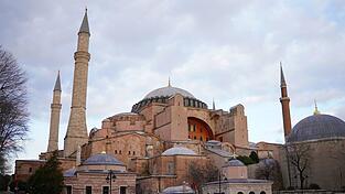 Die Hagia Sophia in Istanbul war einst eine Kathedrale. (Archivbild) Die Hagia Sophia in Istanbul war einst eine Kathedrale. (Archivbild)