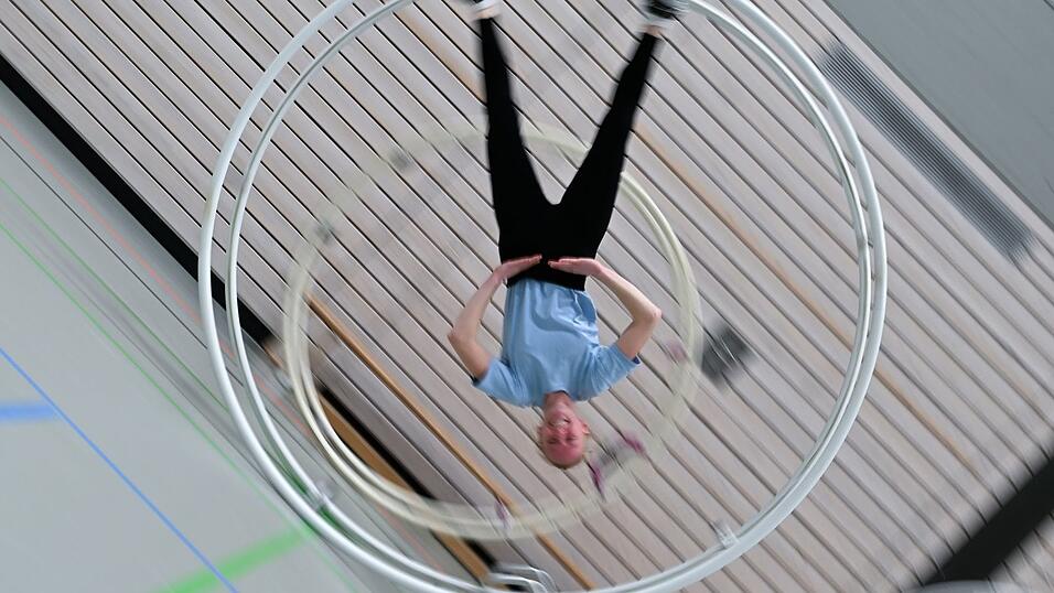 Im Rhönradturnen gibt es drei Disziplinen.