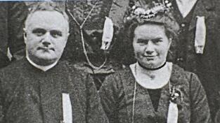 Thomas Diewald und seine Schwester Maria. Thomas Diewald und seine Schwester Maria.