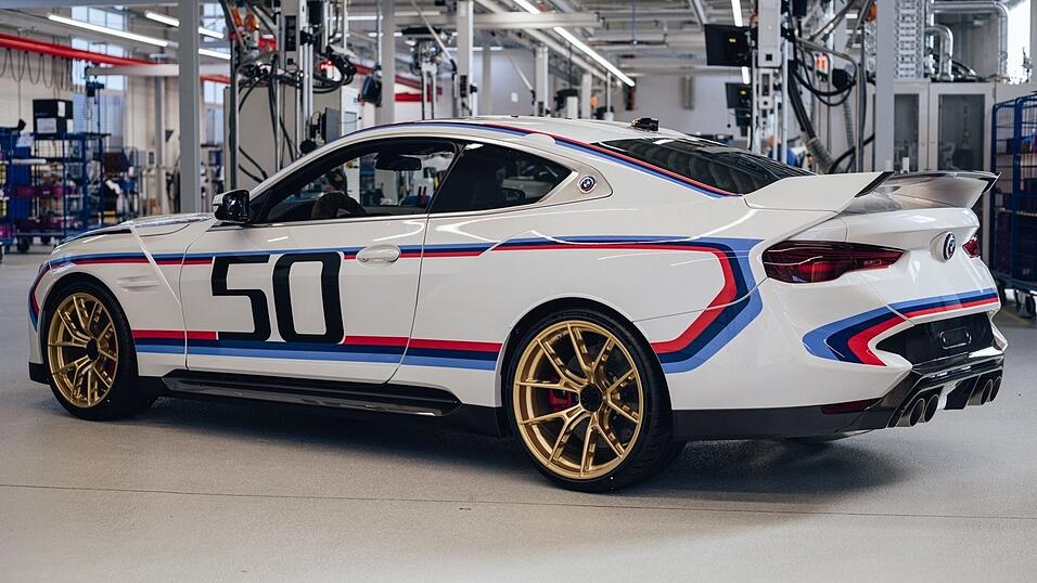 50 Fahrzeuge werden f&uuml;r die Jubil&auml;ums-Kleinstserie des BMW 3.0 CSL produziert. Alle Fahrzeuge sind bereits verkauft.
