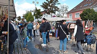 Viele Besucher fanden sich am Marktplatz ein.