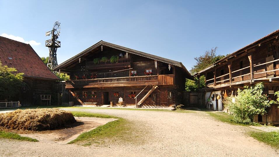 Der Kochhof im Freilichtmuseum Massing