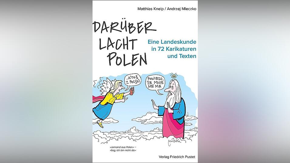 Das Buchcover von 'Darüber lacht Polen'. Das Buchcover von 'Darüber lacht Polen'.