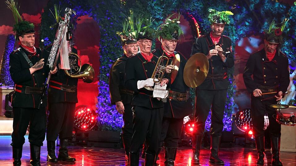 Die &laquo;Altneihauser Feuerwehrkapell`n&raquo; war seit 2006 in der Kultsendung dabei. (Archivbild)