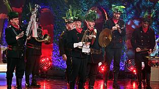 Die &laquo;Altneihauser Feuerwehrkapell`n&raquo; war seit 2006 in der Kultsendung dabei. (Archivbild)