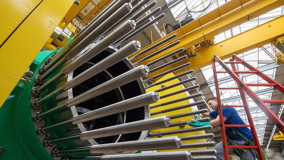 Voith produziert unter anderem Produkte für Wasserkraftwerke. (Archivbild) Voith produziert unter anderem Produkte für Wasserkraftwerke. (Archivbild)