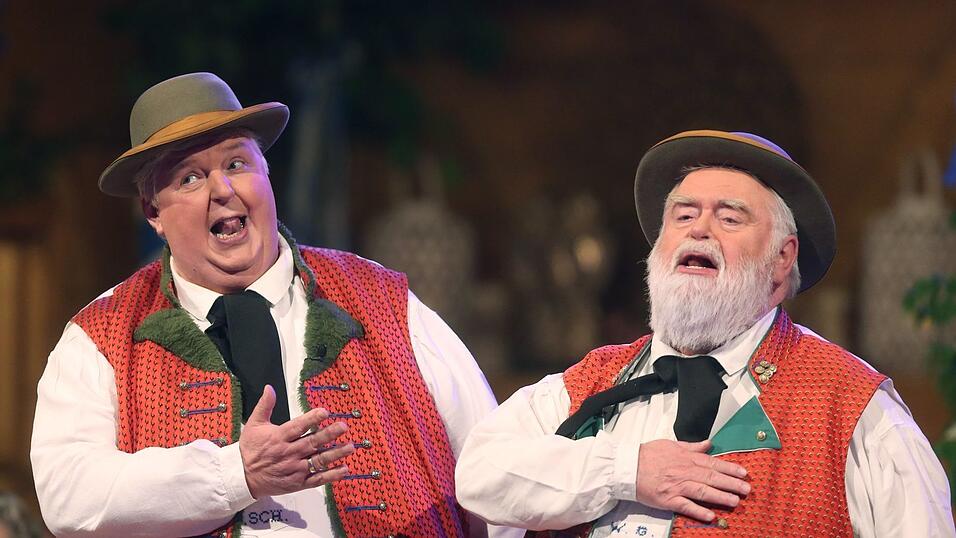 Die 'Wildecker Herzbuben' sind mit dem 1989 veröffentlichten Hit «Herzilein» bekanntgeworden. (Archivbild) Die 'Wildecker Herzbuben' sind mit dem 1989 veröffentlichten Hit «Herzilein» bekanntgeworden. (Archivbild)