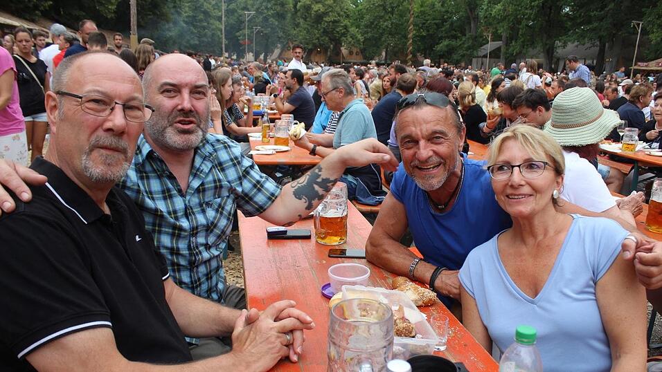 Der Zehrplatz war am Freitag, 21. Juli, gut besucht.