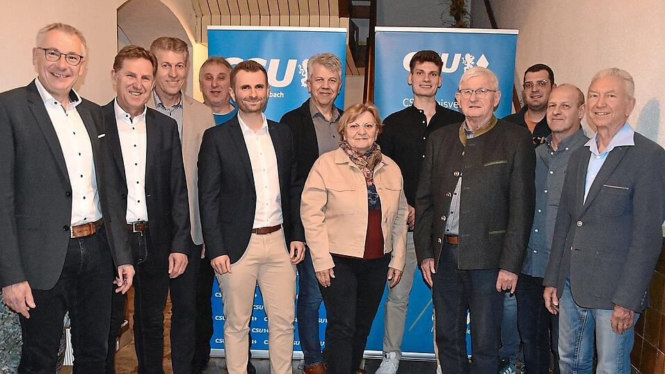 Die neu gewählte Vorstandschaft der CSU Simbach