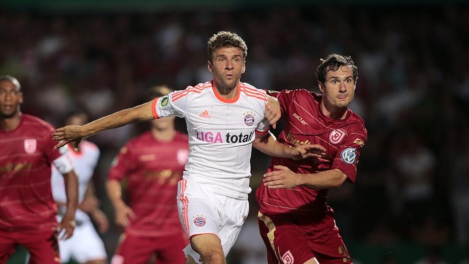 Im August 2012 gastierte der FC Bayern zum DFB-Pokal-Spiel letztmals in Regensburg. (Foto: Rauchensteiner/Augenklick) Im August 2012 gastierte der FC Bayern zum DFB-Pokal-Spiel letztmals in Regensburg. (Foto: Rauchensteiner/Augenklick)
