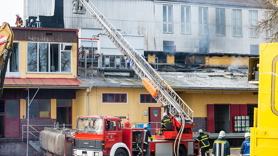 Bei dem Brand in der Irlbacher Schlossbrauerei entstand ein Millionenschaden. Foto: Mathias Adam