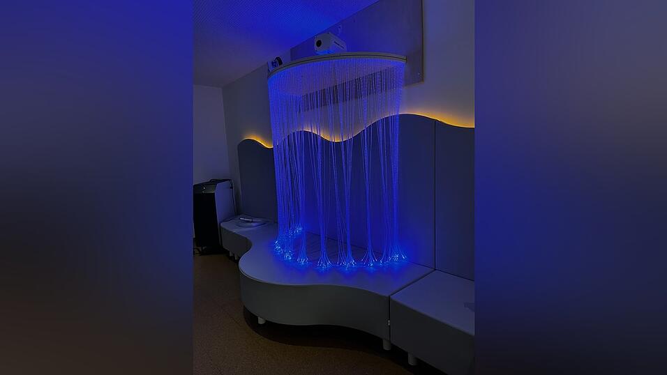 Im Snoezelen-Zimmer könne die Kinder zur Ruhe kommen.