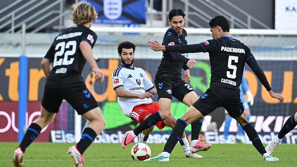Umk&auml;mpftes Spiel mit knappem Sieger: Paderborn bezwingt den HSV.
