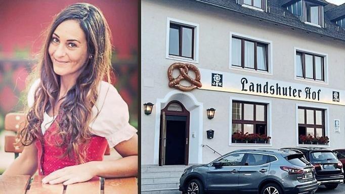 Tamara Kramheller, P&auml;chterin vom 'Landshuter Hof' in Straubing musste viele besorgte G&auml;ste beruhigen.