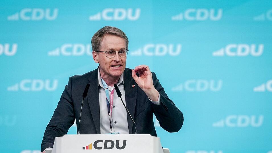 Schleswig-Holsteins Ministerpr&auml;sident Daniel G&uuml;nther (CDU) hat sich kritisch &uuml;ber den neuen Linken-Chef Luigi Pantisano ge&auml;u&szlig;ert. (Archivbild)