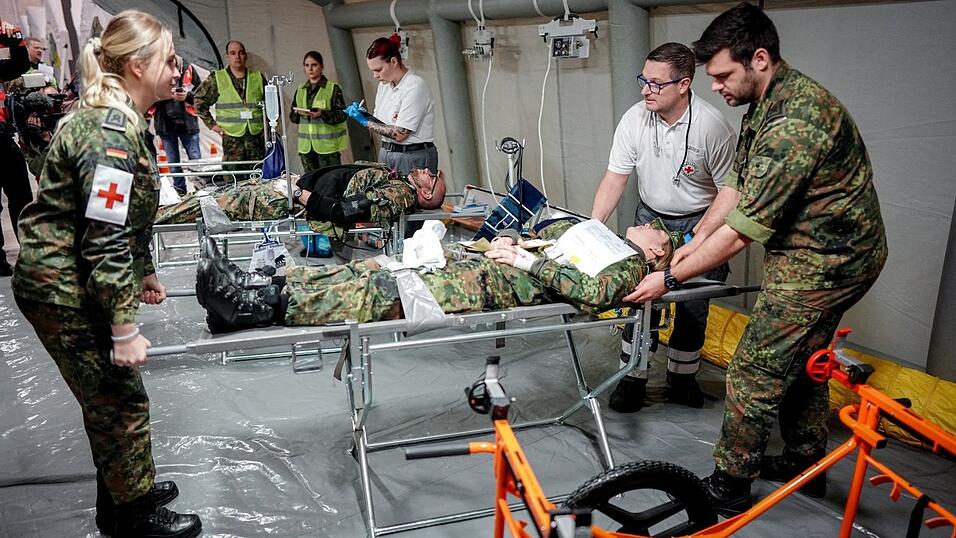 &Uuml;bung &laquo;Medic Quadriga&raquo; der Bundeswehr