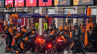 Die Lampen brennen in bisschen bei McLaren.