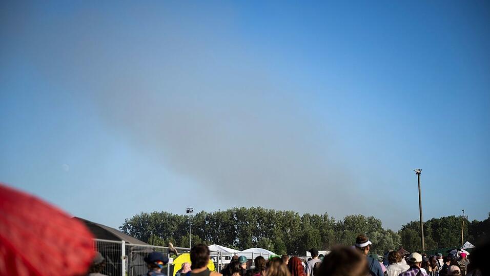 Das Fusion-Festival ist wegen eines Brands unterbrochen worden.