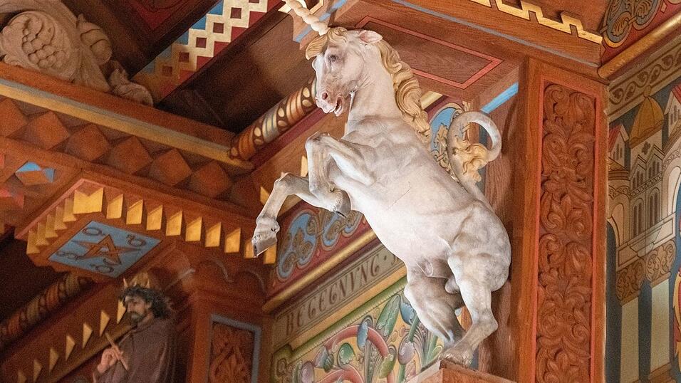 In der Vergangenheit basierten Einhörner nicht auf Pferden, sondern auf Ziegen. (Archivbild)