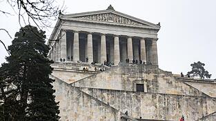 182.557 Besucher z&auml;hlte die Walhalla in Donaustauf im vergangenen Jahr. 2023 waren es noch 163.447.