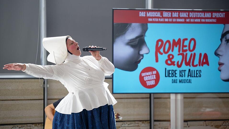 Ein kleiner Vorgeschmack: Bei einem Presse-Event wurde die Tournee von «Romeo & Julia – Liebe ist alles» vorgestellt.