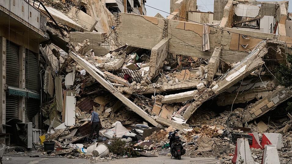 Die israelischen Angriffe haben im Libanon viel Zerst&ouml;rung angerichtet.