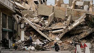 Die israelischen Angriffe haben im Libanon viel Zerst&ouml;rung angerichtet.