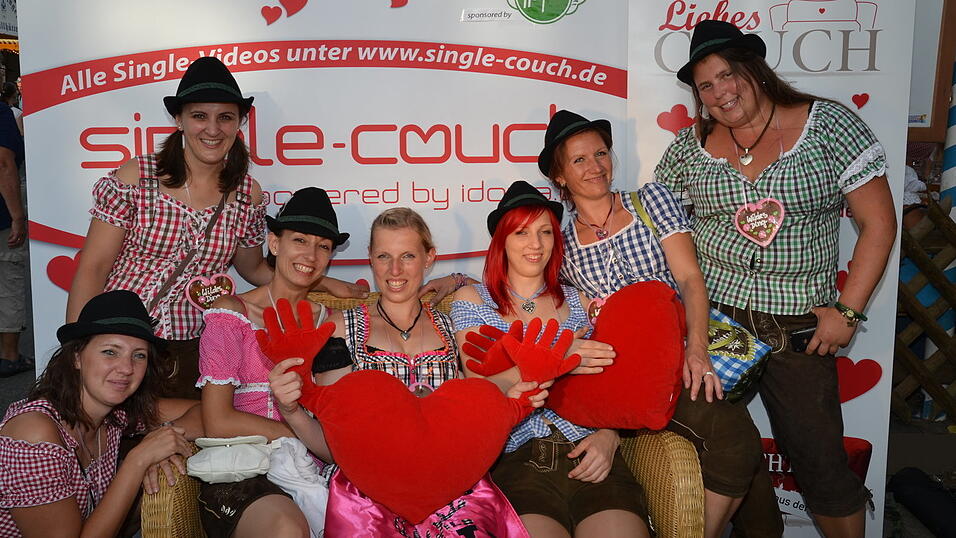 Die Single- und Liebes-Couch am Samstag, 9.. August. (Foto: Raphaela Landherr)