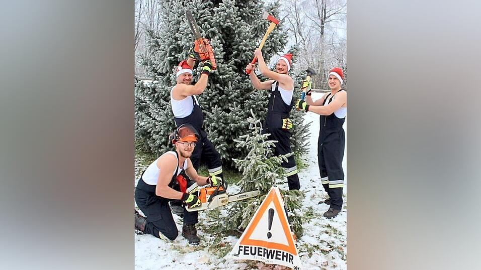 Ein Kalendermotiv der FFW Elisabethszell