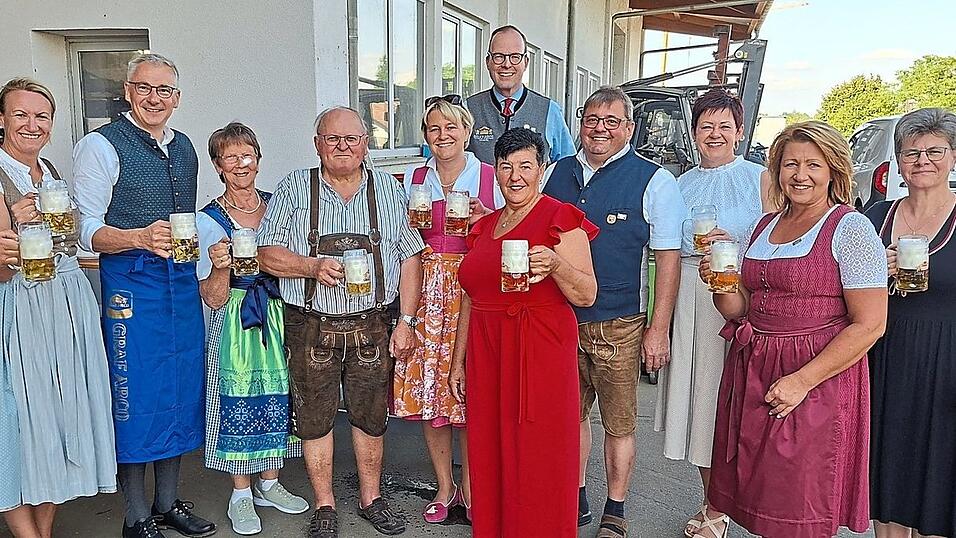 Das Bier ist s&uuml;ffig - dem Seefest steht also nichts mehr im Wege - Prost!