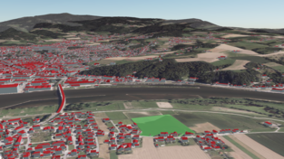 In Fischerdorf soll mit dem Quartier „Isarstraße-Sandfeld“ ein neues Baugebiet entstehen. Die Stadt sieht das Hochwasserrisiko infolge der seither getroffenen Schutzmaßnahmen deutlich reduziert.