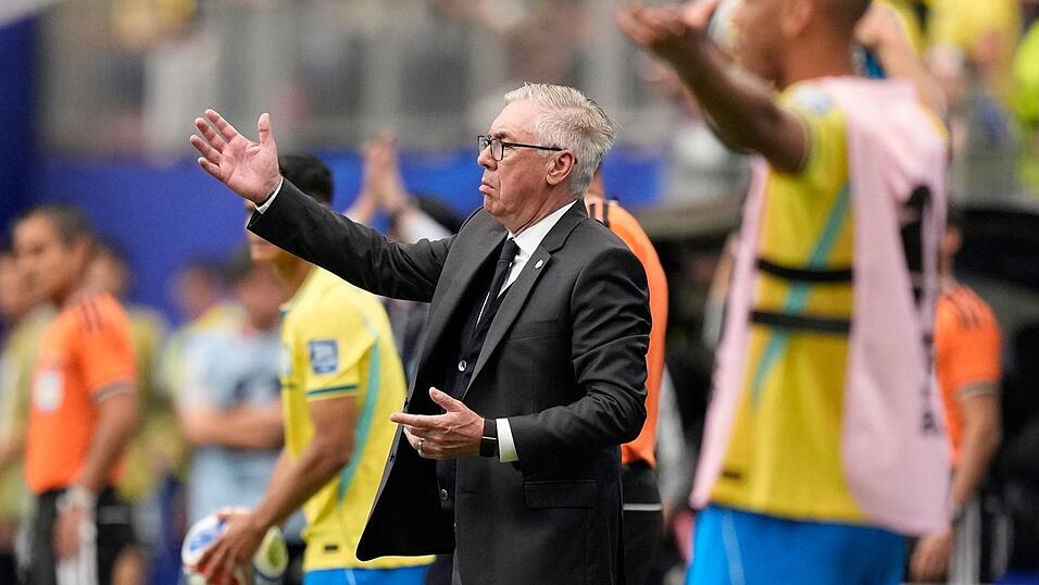 Trainer Ancelotti sprach seiner Mannschaft ein Lob aus - war aber nicht g&auml;nzlich zufrieden.