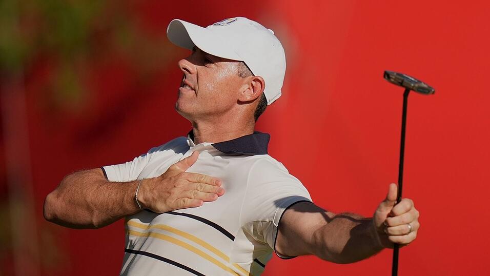 Verlor sein Match gegen Scottie Scheffler, konnte am Ende aber dennoch über den Titel jubeln: Rory McIlroy.
