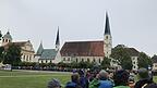 Archivaufnahme vom Einzug nach Alt&ouml;tting bei der Wallfahrt 2018.