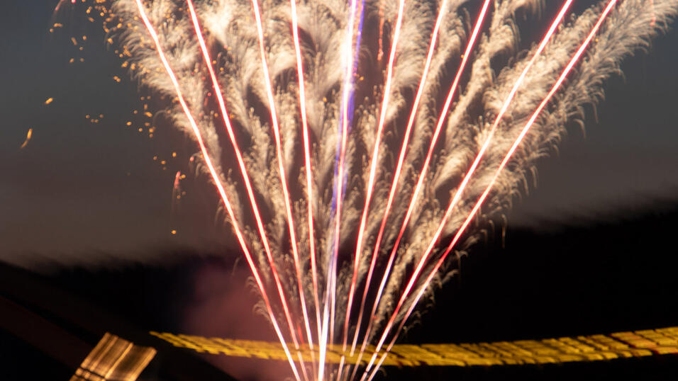 'Donau in Flammen' fand heuer zum 20. Mal in Vilshofen statt.