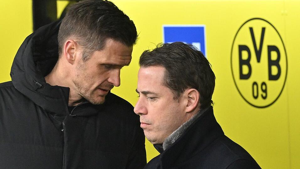 Dem bisherigen Sportdirektor Sebastian Kehl (l) war Lars Ricken (r) bereits als Sport-Gesch&auml;ftsf&uuml;hrer vor die Nase gesetzt worden.