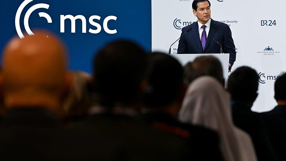 Es war ungewiss, mit welcher Botschaft sich Rubio an Europa wendet.