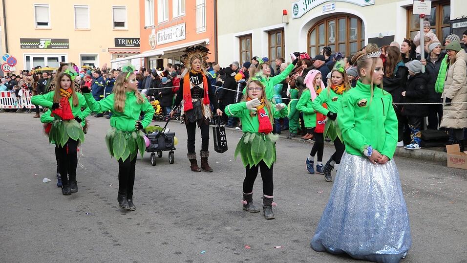 Beim Bogener Faschingsumzug war einiges geboten.