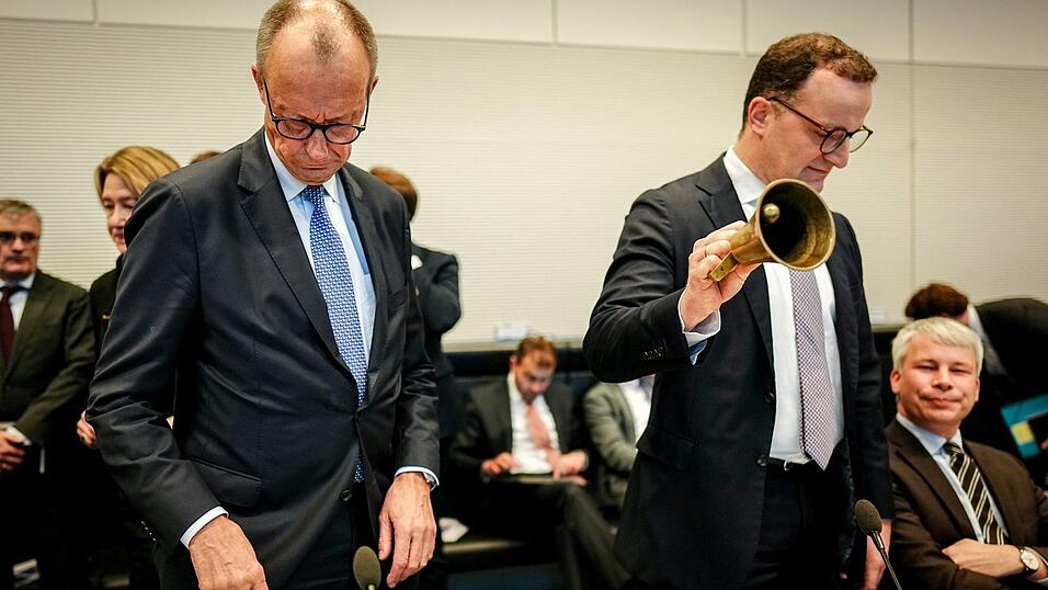 Merz unterrichtete heute die Unions-Fraktion &uuml;ber die Ukraine-Verhandlungen.