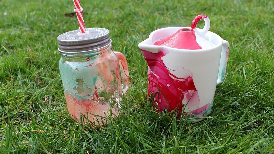 So sehen die fertigen Kunstwerke aus. So sehen die fertigen Kunstwerke aus.