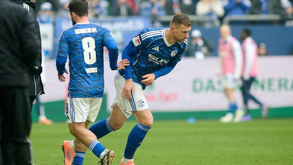 Edin Dzeko hatte entscheidenden Anteil am Schalker Punktgewinn.